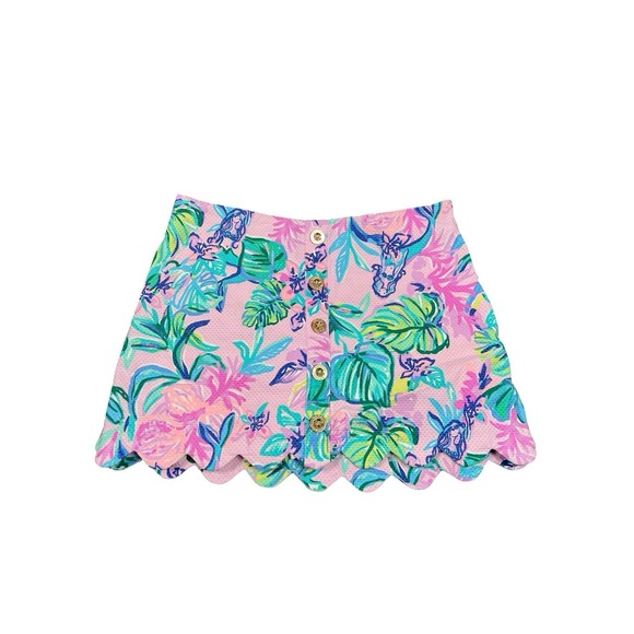 Lilly Pulitzer Pants - Lilly Pulitzer Kaylie Skort Amethyst Tint Mermaid In The Shade #002599 Size 6